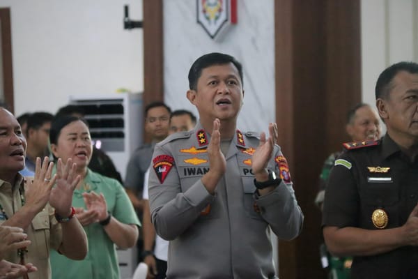 Sinergi TNI-Polri, Kapolda Kalteng Ikut Bakti Sosial HUT ke-80 TNI di Palangka Raya
