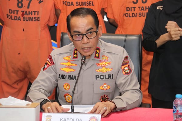 Pelaku Perusakan dan Pembakaran Fasilitas Umum di Palembang Ditangkap Polda Sumsel