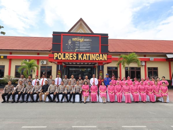 Kunker ke Polres Katingan, Kapolda Kalteng Beri Apresiasi dan Resmikan Sejumlah Fasilitas