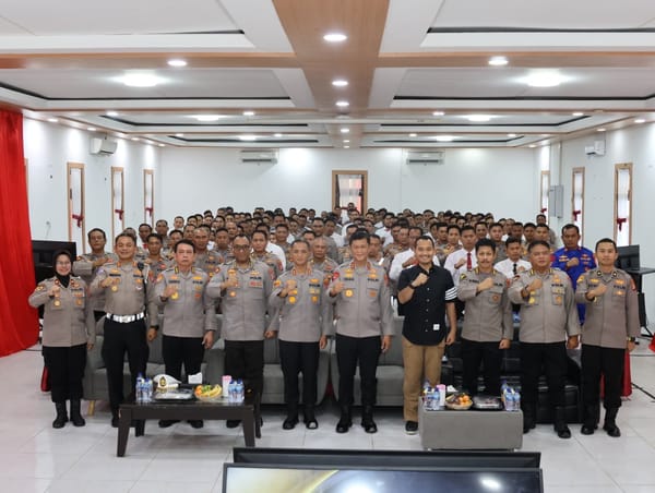Kapolda Kalteng Resmikan Fasilitas dan Apresiasi Kinerja Personel di Polres Katingan
