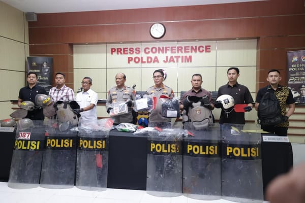 Aksi Anarkis di Jawa Timur Rugikan Rp 256 Miliar, Polisi Tangkap Ratusan Pelaku