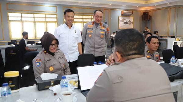 Mabes Polri Tinjau Kesiapan Polresta Malang Kota dalam Tangani Unras