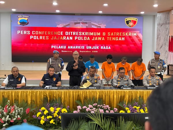 Tangani Aksi Anarkis, Polda Jateng Bedakan Demo Damai dan Kerusuhan