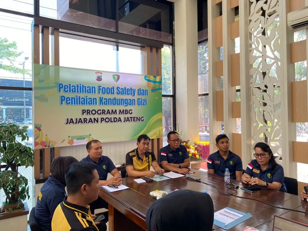 Biddokes Polda Jateng Gelar Pelatihan Food Safety untuk Program Makan Bergizi Gratis