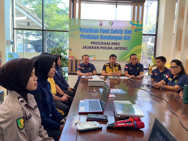 Program Makan Bergizi Gratis, Biddokes Polda Jateng Fokus pada Pengawasan Food Safety