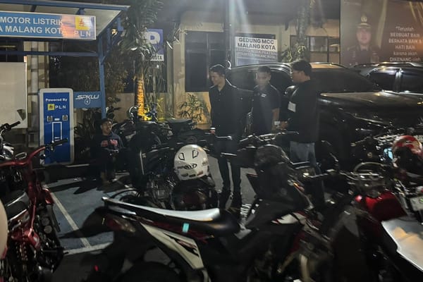 Polresta Malang Kota Tindak Pengendara Knalpot Spek Tidak Sesuai