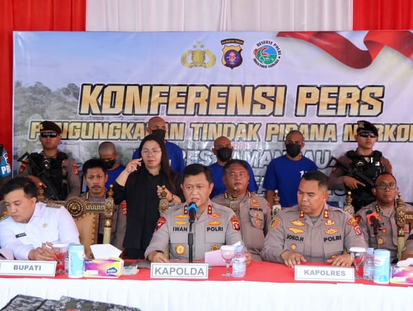 Polres Lamandau Berhasil Bongkar Peredaran 46,7 Kg Sabu Lintas Provinsi