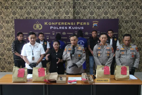 Polres Kudus Beberkan Motif di Balik Pembunuhan Kakak Beradik