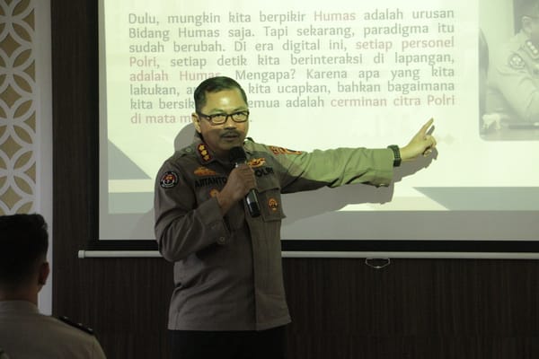 Pentingnya Manajemen Media, Pesan Kabidhumas Polda Jateng