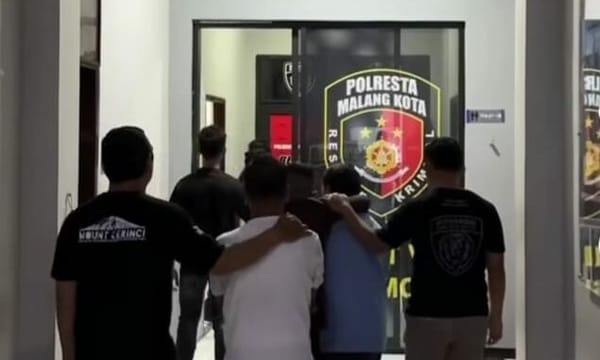 Satreskrim Polresta Malang Kota Tangkap Komplotan Perampok Nasabah Bank