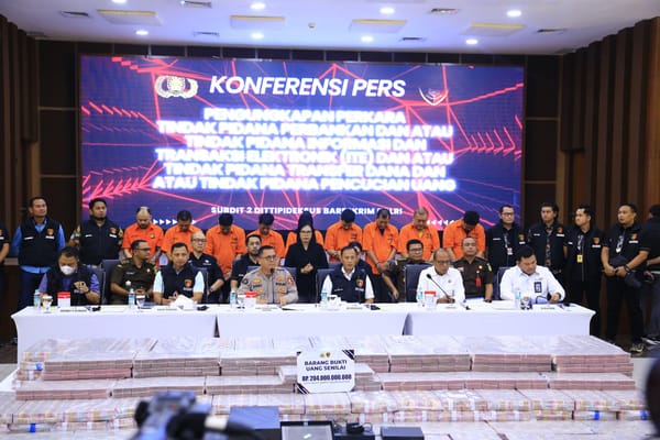 Bareskrim Polri Ungkap Kejahatan Pembobolan Rekening Dormant Senilai Rp204 Miliar