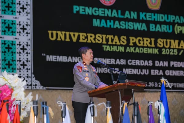 Generasi Muda Harus Jadi Garda Persatuan, Pesan Wakapolda Sumbar di Hadapan Mahasiswa Baru