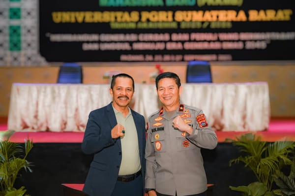 Wakapolda Sumbar Brigjen Pol Solihin: "Mahasiswa Adalah Motor Perubahan Bangsa"