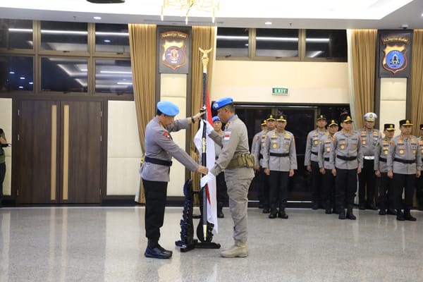 Satgas FPU 7 MINUSCA Dilepas Kapolri untuk Misi Perdamaian PBB