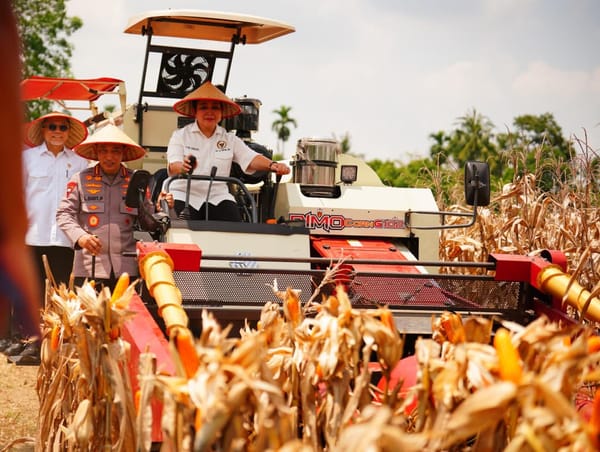 Produksi 751 Ribu Ton Jagung, Polri Buktikan Peran Strategis dalam Swasembada Pangan