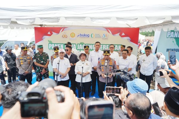 Polri Hasilkan 751 Ribu Ton Jagung di Panen Raya Kuartal III, Dorong Kemandirian Pangan Nasional