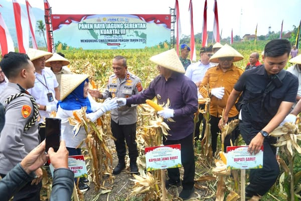 Dukung Ketahanan Pangan, Polda Jabar Siap Bersinergi dengan Masyarakat