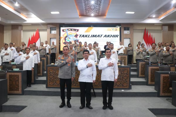 Taklimat Akhir dan Penutupan Audit Kinerja Itwasum Polri Tahap II T.A 2025 di Polda Bali