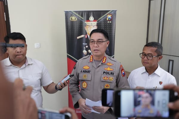 Polisi Ringkus MF alias P, Terlibat Aksi Unjuk Rasa Anarkis di Kediri