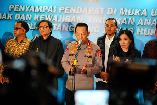 Serap Aspirasi Masyarakat Sipil Kapolri Tegaskan Komitmen Menjaga Ruang Demokrasi