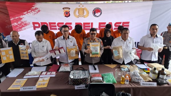Gempur Peredaran Narkoba Polda Jabar Bekuk 317 Tersangka dari 257 Kasus