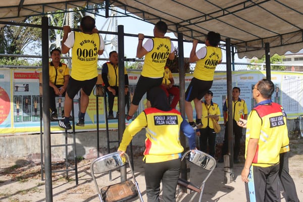 Tes Kesjas Seleksi PAG 2025 Diikuti 90 Peserta di Polda Kalteng