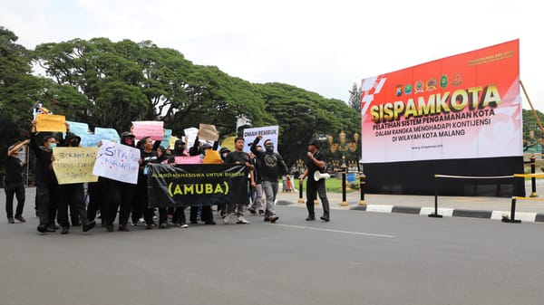 Demi Kondusifitas Wilayah, Polresta Malang Kota Adakan Latihan Sispamkota