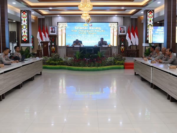 Itwasum Polri Laksanakan Supervisi Dalmutu di Polda Kalteng untuk Tingkatkan Kinerja Jajaran
