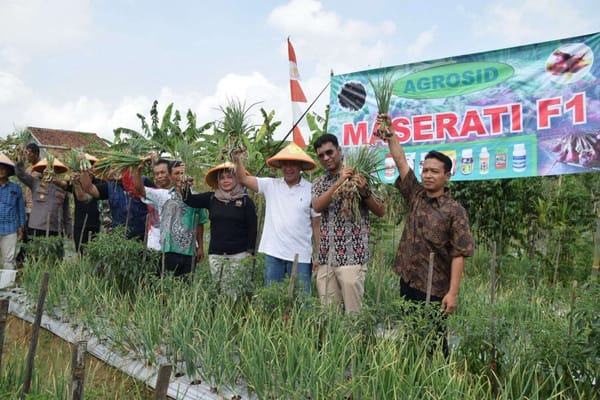 Panen Raya Petani Milenial di Banyumas Jadi Bukti Kemandirian Pertanian