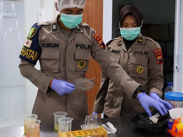 Periksa Keamanan Pangan, Biddokkes Polda Jateng Nyatakan MBG Aman