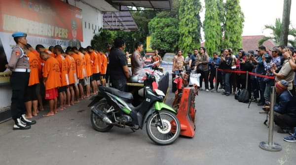 Polresta Malang Kota Amankan 17 Pelaku Anarkis Saat Unjuk Rasa
