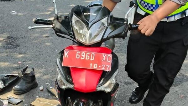 Kecelakaan Maut di Jepara, Truk Tangki vs Motor Pelat Merah Telan Korban Jiwa