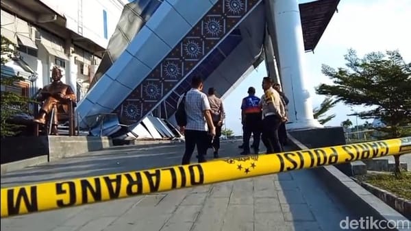 Penyebab Ambruknya Teras Kantor Pemerintahan di Brebes Terungkap