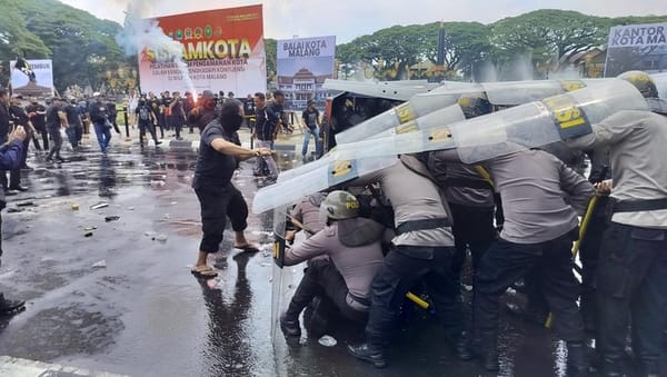 Antisipasi Peringatan Tragedi Kanjuruhan, Polresta Malang Kota Laksanakan Sispamkota