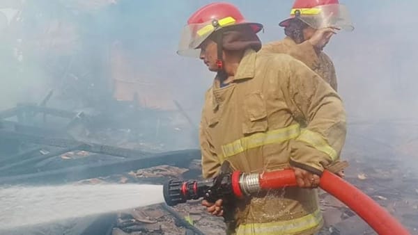 Kebakaran Siang Tadi Hancurkan Rumah Lansia di Grobogan