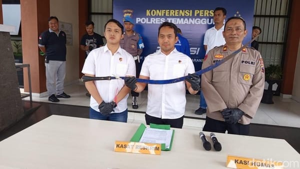Bawa Sajam Saat Demo, Pelajar Asal Temanggung Diamankan Polisi