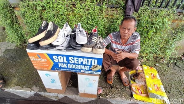 Tragis, Tukang Sol Sepatu Purwokerto Jadi Sasaran Amukan Perusuh