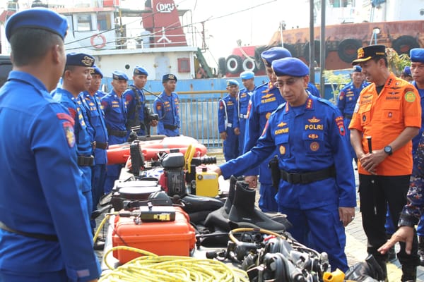 Ditpolairud Polda Jateng Tingkatkan Kesiapsiagaan Hadapi Potensi Bencana
