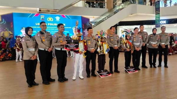 Tim Grobogan Raih Juara Lomba Polisi Cilik Tingkat Polda Jateng