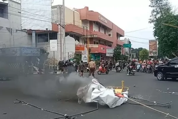 Ricuh Demo di Grobogan, 121 Orang Diamankan, Mayoritas Pelajar