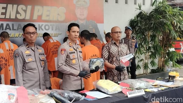 Perusuh Demo di DPRD Kota Malang Akui Dibayar Rp20 Ribu Bawa Molotov