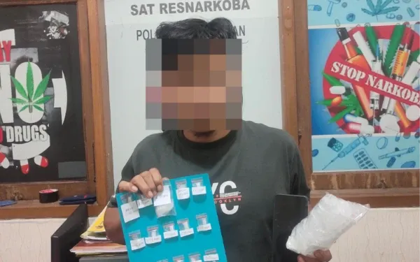 Gembong Narkotika di Sidosari Kesesi Dibekuk Polres Pekalongan