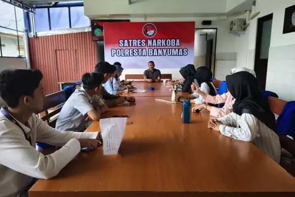 Cegah Narkoba, Polresta Banyumas Sosialisasikan P4GN ke Mahasiswa