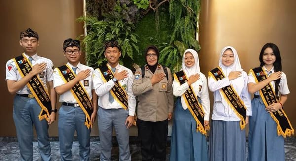 Satlantas Kota Malang Seleksi Siswa Jadi Duta Kamtibmas untuk Tingkatkan Kesadaran Hukum
