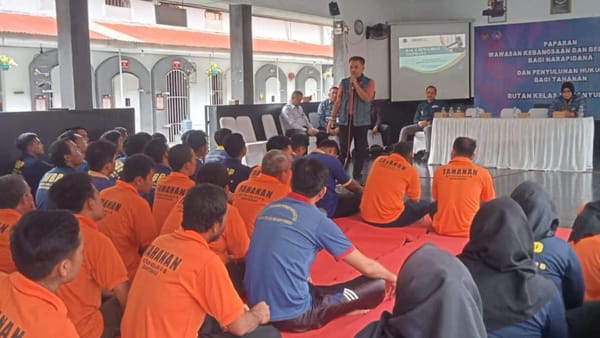 Peradi SAI Purwokerto dan Polresta Banyumas Gelar Penyuluhan Hukum di Rutan Banyumas