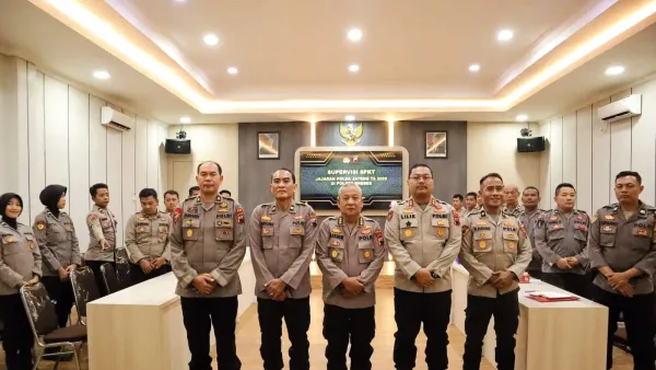 Dorong Pelayanan Cepat, Polda Jateng Lakukan Supervisi SPKT dan Layanan Darurat di Polres Brebes