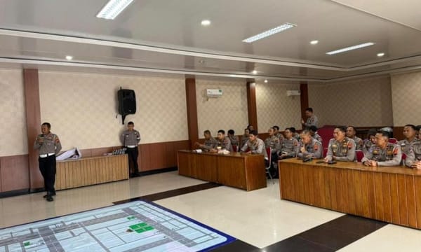 Antisipasi Kemacetan, Polresta Cilacap Atur Lalin dan Parkir untuk Konser Laskar Jiwa