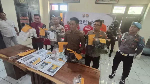 Bawa 33,94 Gram Sabu, Seorang Kurir Dibekuk Satresnarkoba Polres Karanganyar
