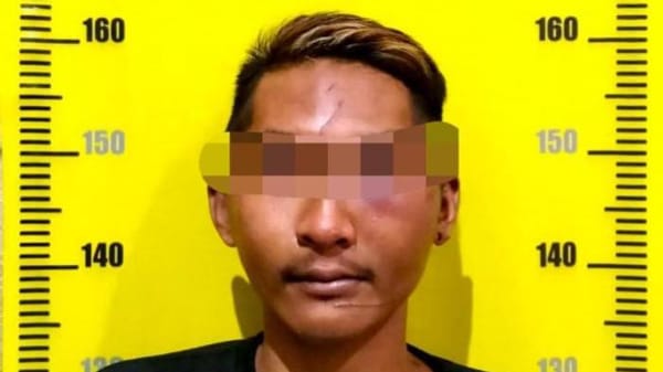 Maling Motor Terciduk Warga Saat Dorong Yamaha Mio di Madyopuro Malang