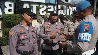 Propam Polresta Banyumas Gelar Gaktiblin Usai Apel Pagi, Disiplin Internal Diperketat